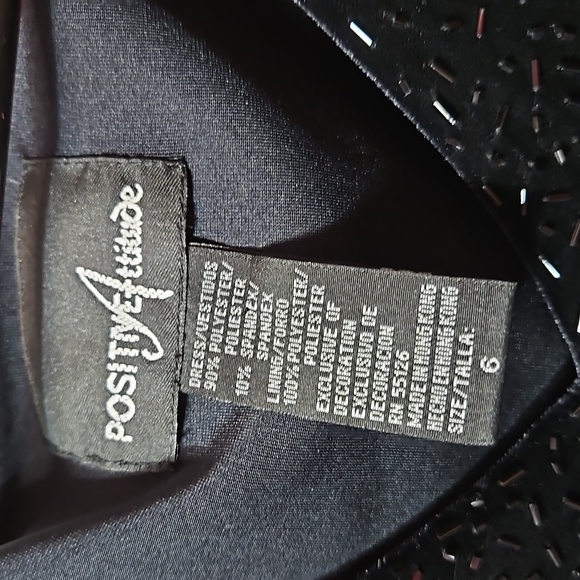 NWT POSITIVE ATTIUDE DRESS - Picture 3 of 6